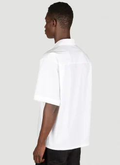 Bowling Logo Print Shirt
