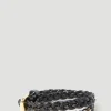 Braided Logo Bracelet
