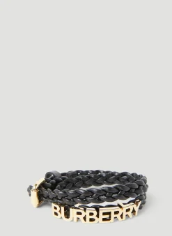 Braided Logo Bracelet