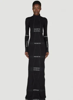 Brief Maxi Jersey Dress