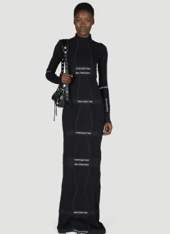 Brief Maxi Jersey Dress