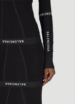 Brief Maxi Jersey Dress