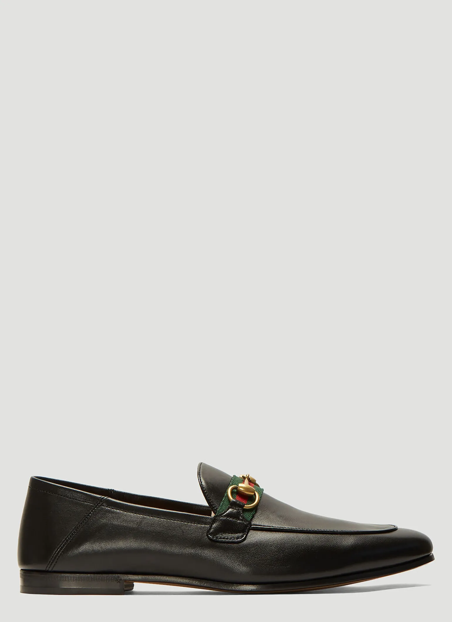 Brixton Web-Trimmed Horsebit Loafers