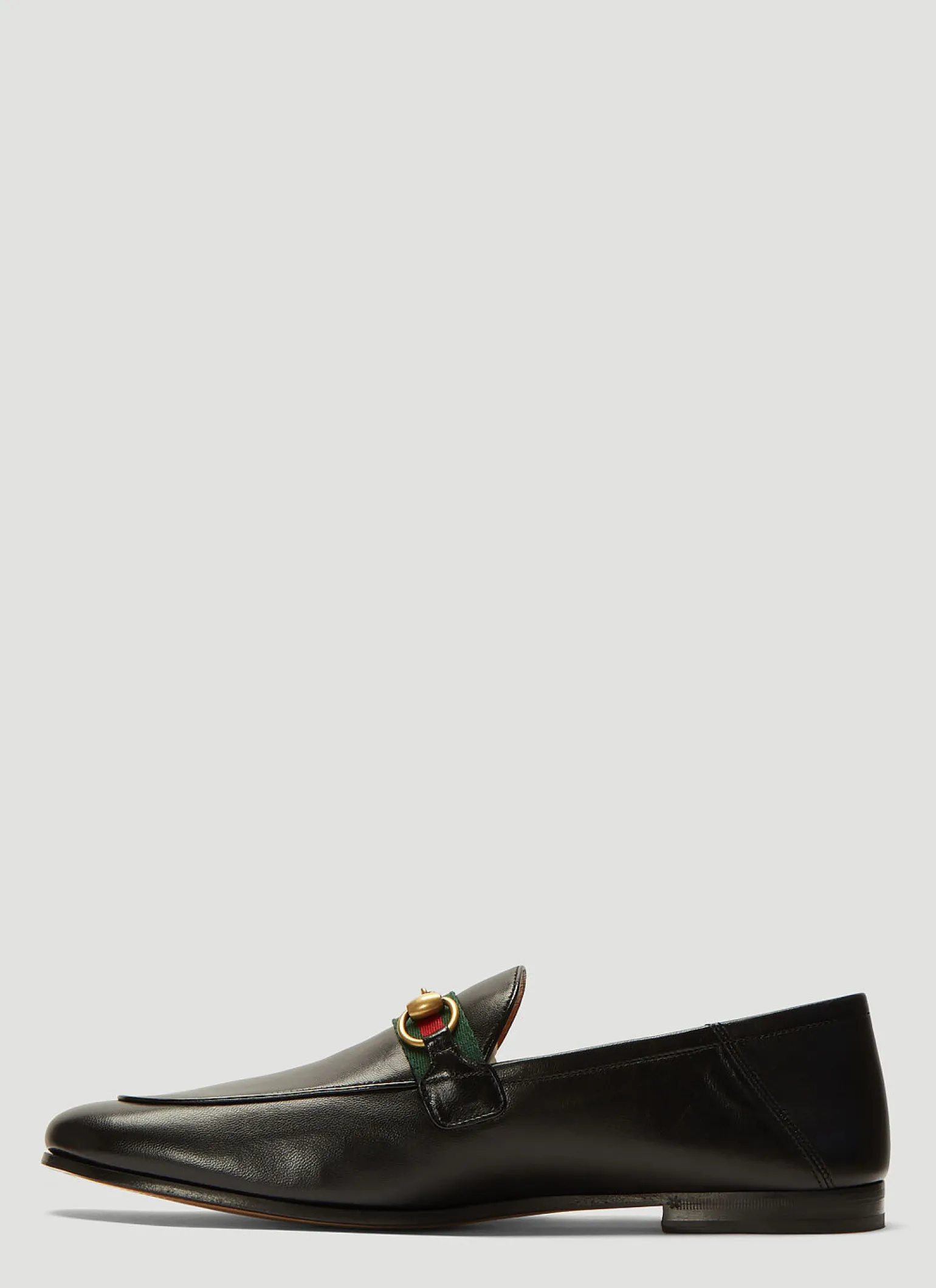 Brixton Web-Trimmed Horsebit Loafers