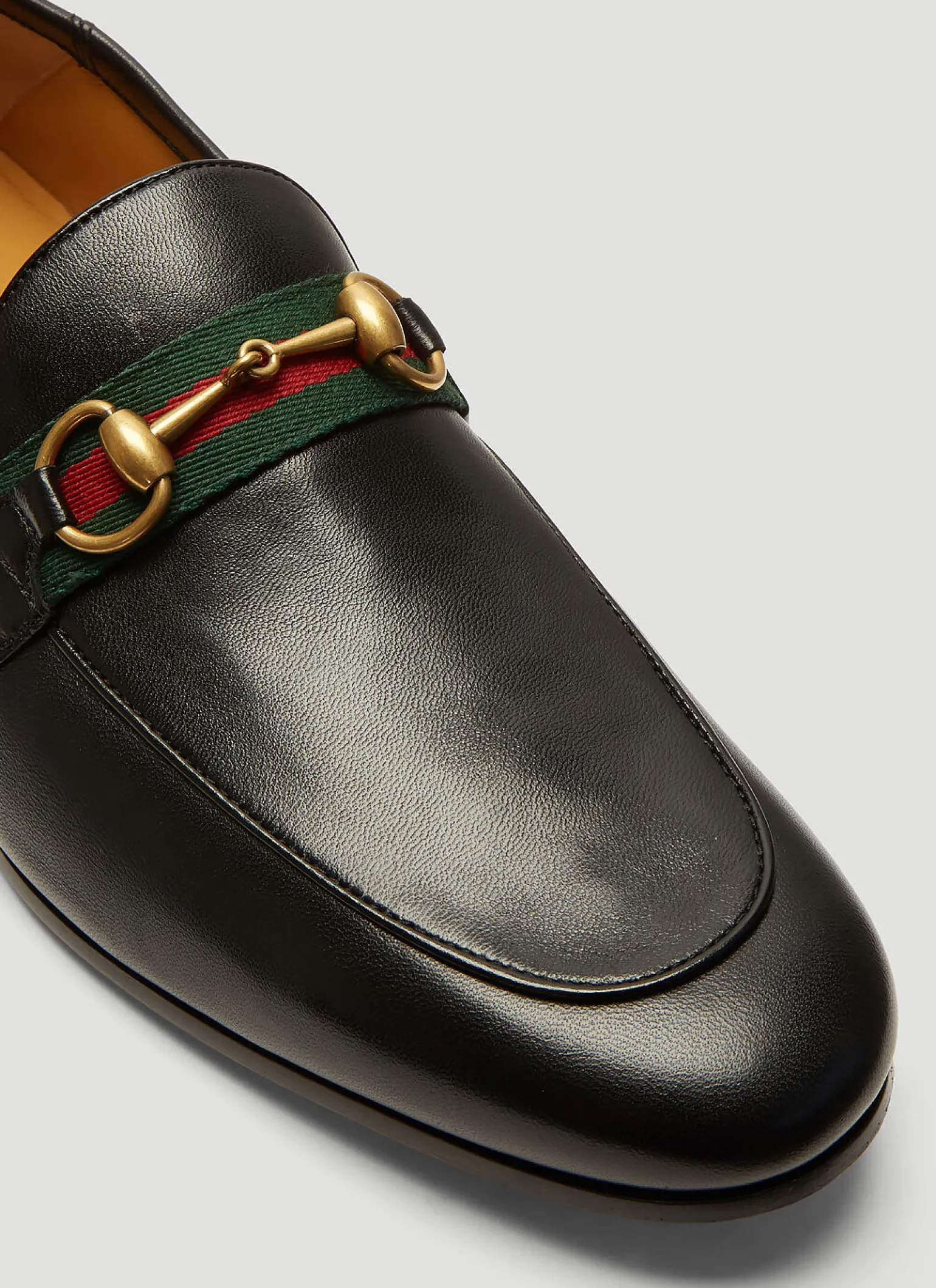 Brixton Web-Trimmed Horsebit Loafers