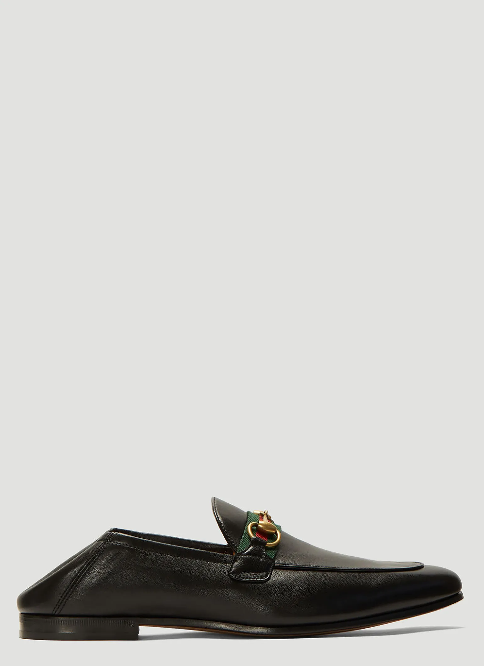 Brixton Web-Trimmed Horsebit Loafers