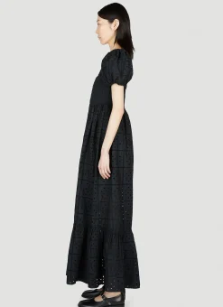 Broderie Anglaise Maxi Dress
