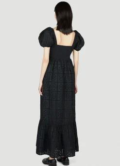 Broderie Anglaise Maxi Dress