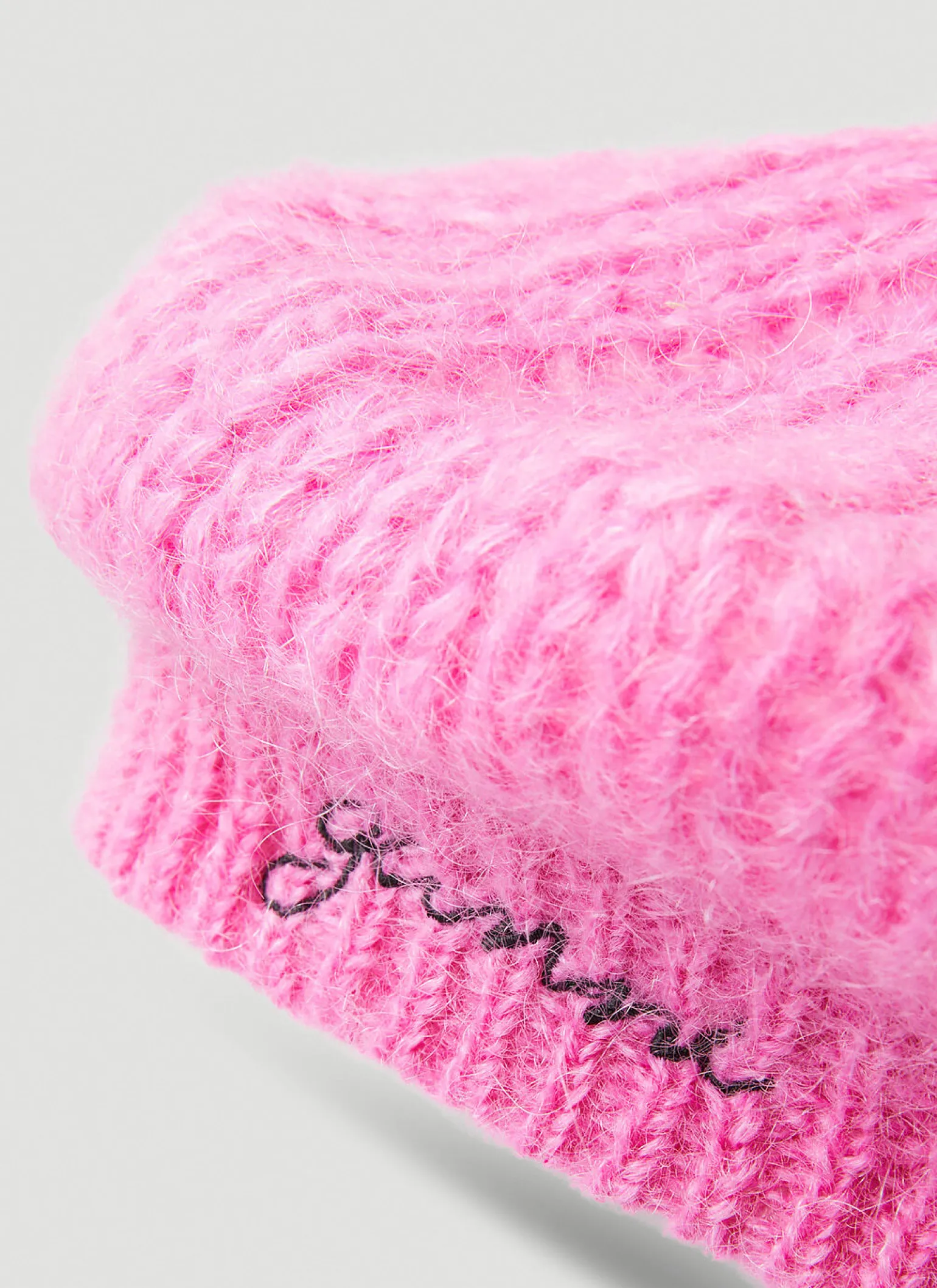 Brushed Knit Beret
