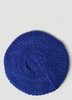 Brushed Knit Beret