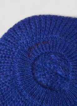 Brushed Knit Beret