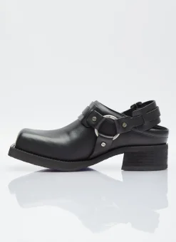 Buckle Leather Shoes