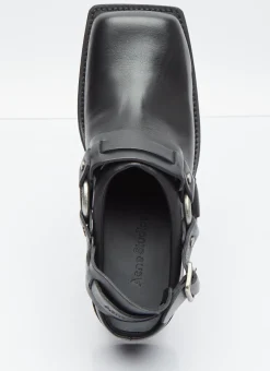 Buckle Leather Shoes