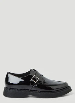 Buckle Leather Shoes