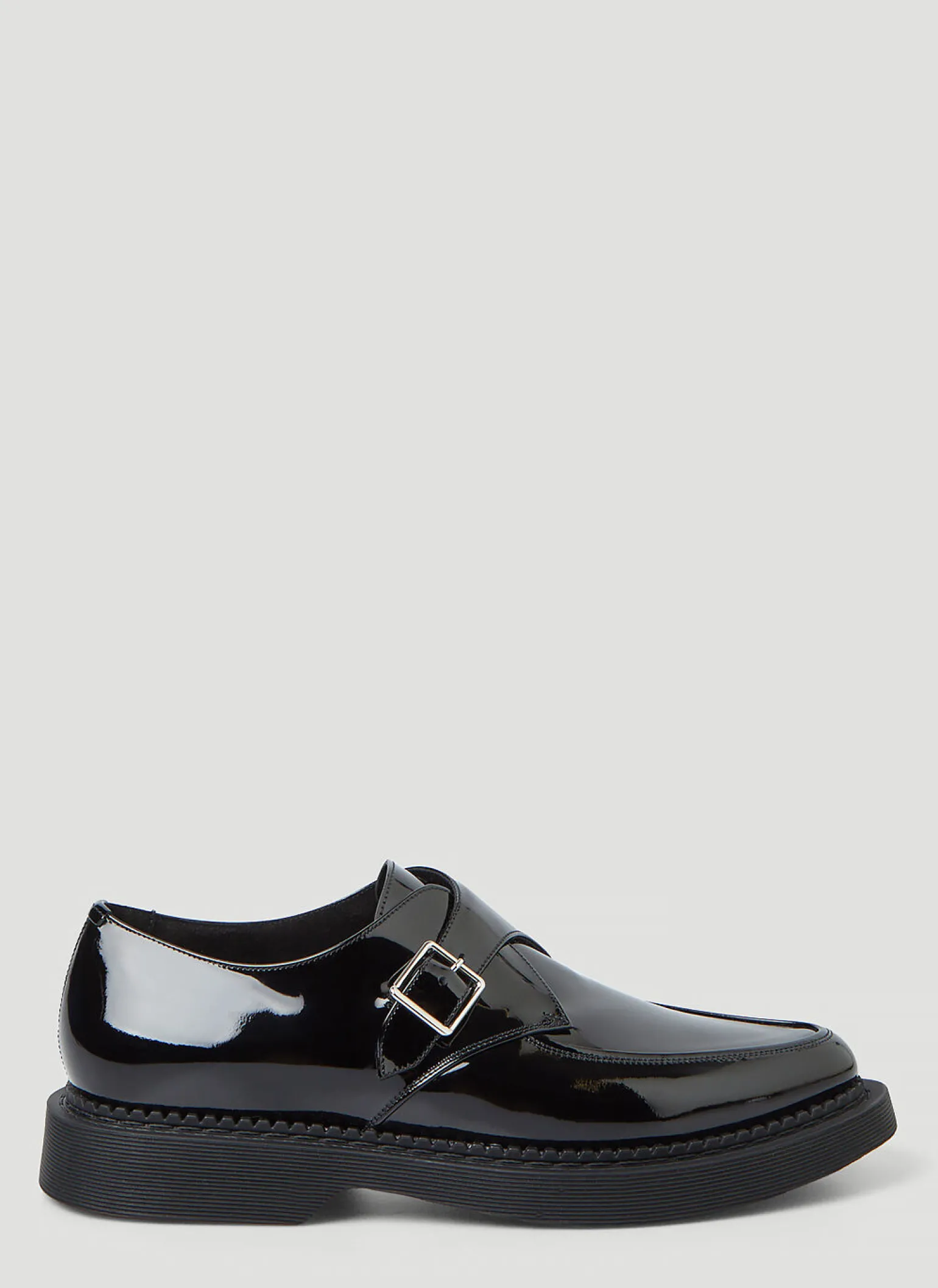 Buckle Leather Shoes