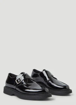 Buckle Leather Shoes