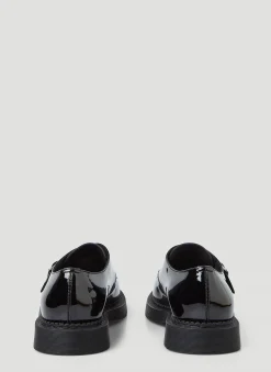 Buckle Leather Shoes