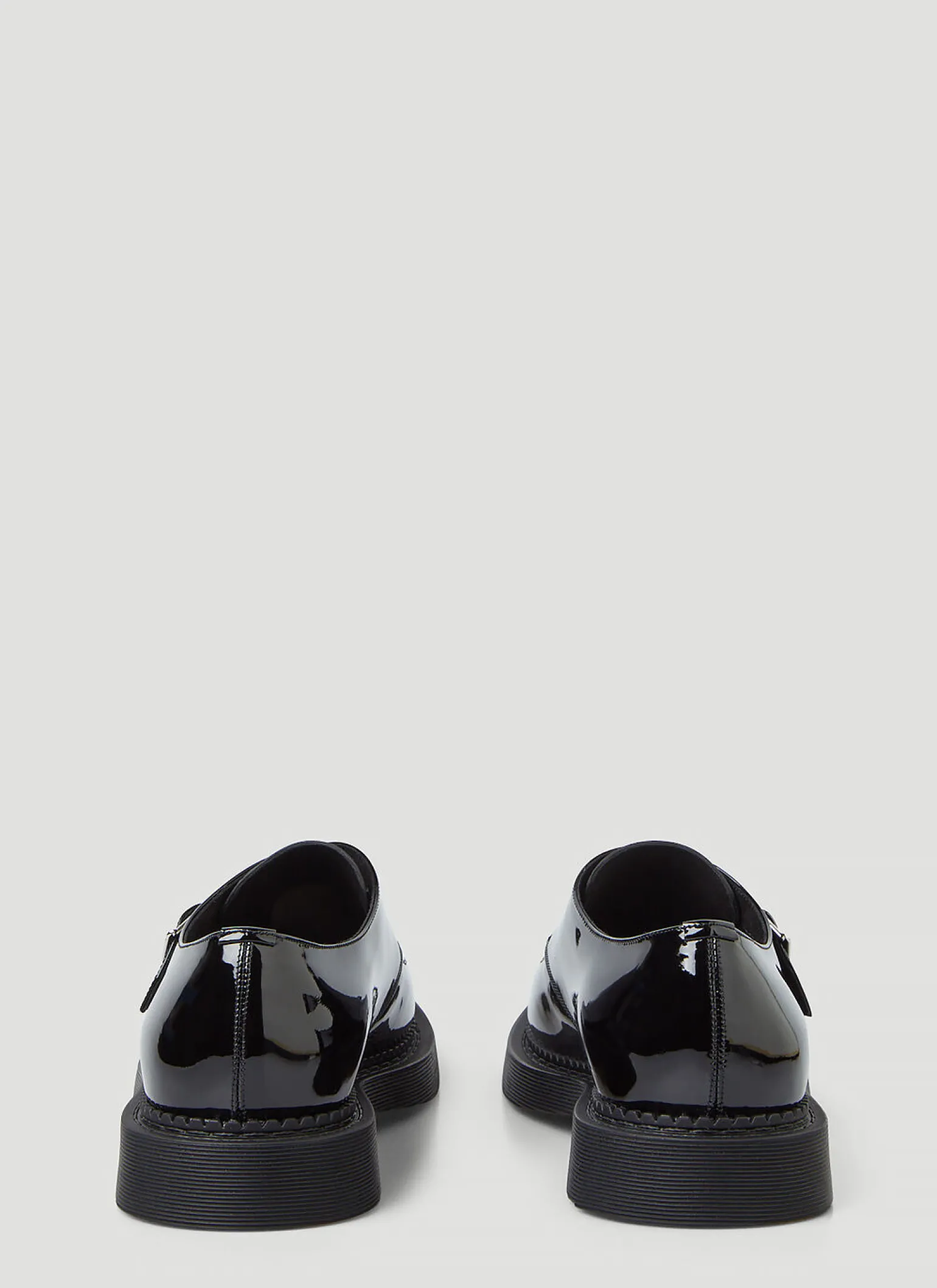 Buckle Leather Shoes