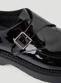 Buckle Leather Shoes