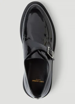 Buckle Leather Shoes