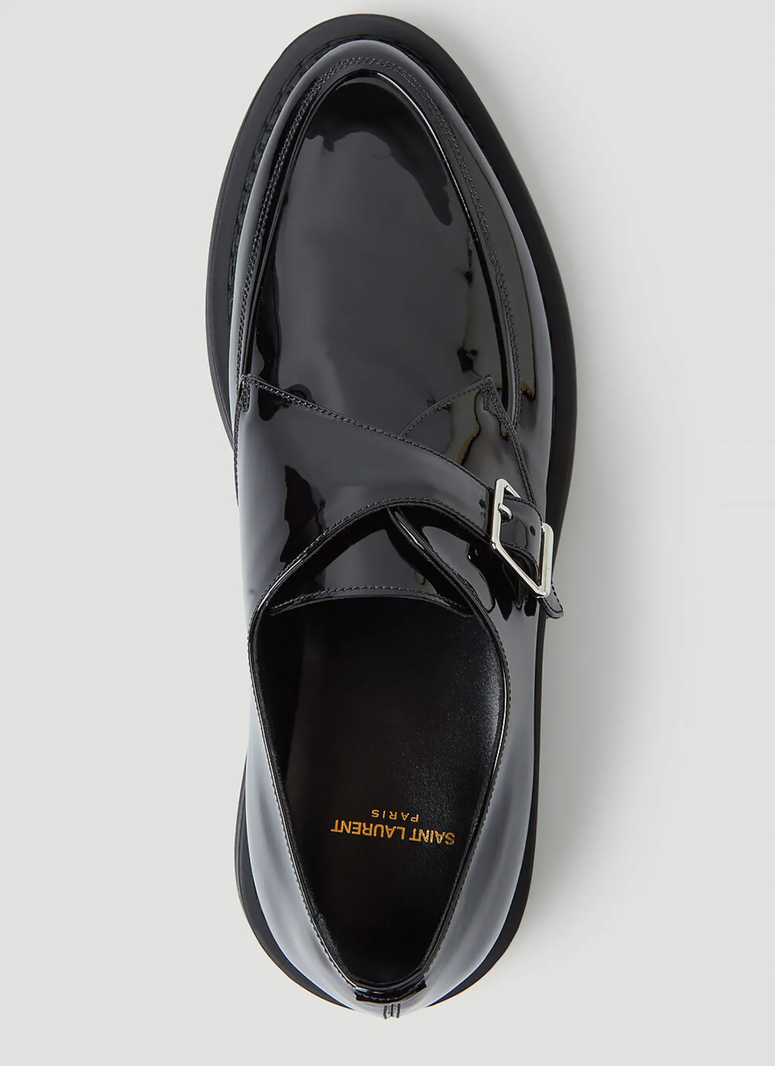 Buckle Leather Shoes