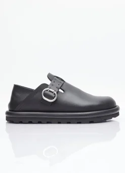 Buckle Leather Shoes