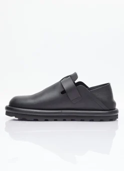 Buckle Leather Shoes