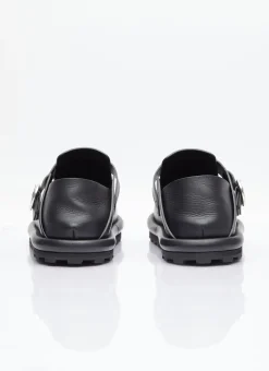 Buckle Leather Shoes