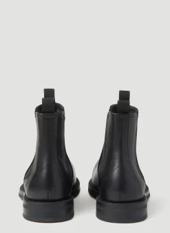 Bulb Toe Chelsea Boots