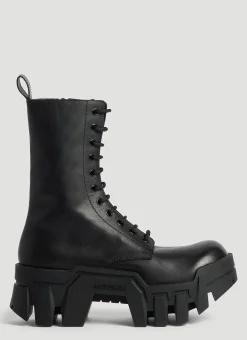 Bulldozer Lace-Up Ankle Boots