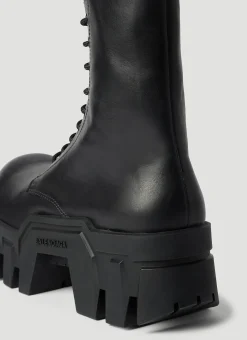 Bulldozer Lace-Up Ankle Boots