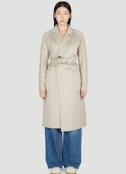 Cable Knit Coat