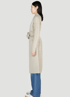Cable Knit Coat
