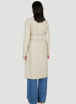 Cable Knit Coat