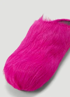 Calf-Hair Mules