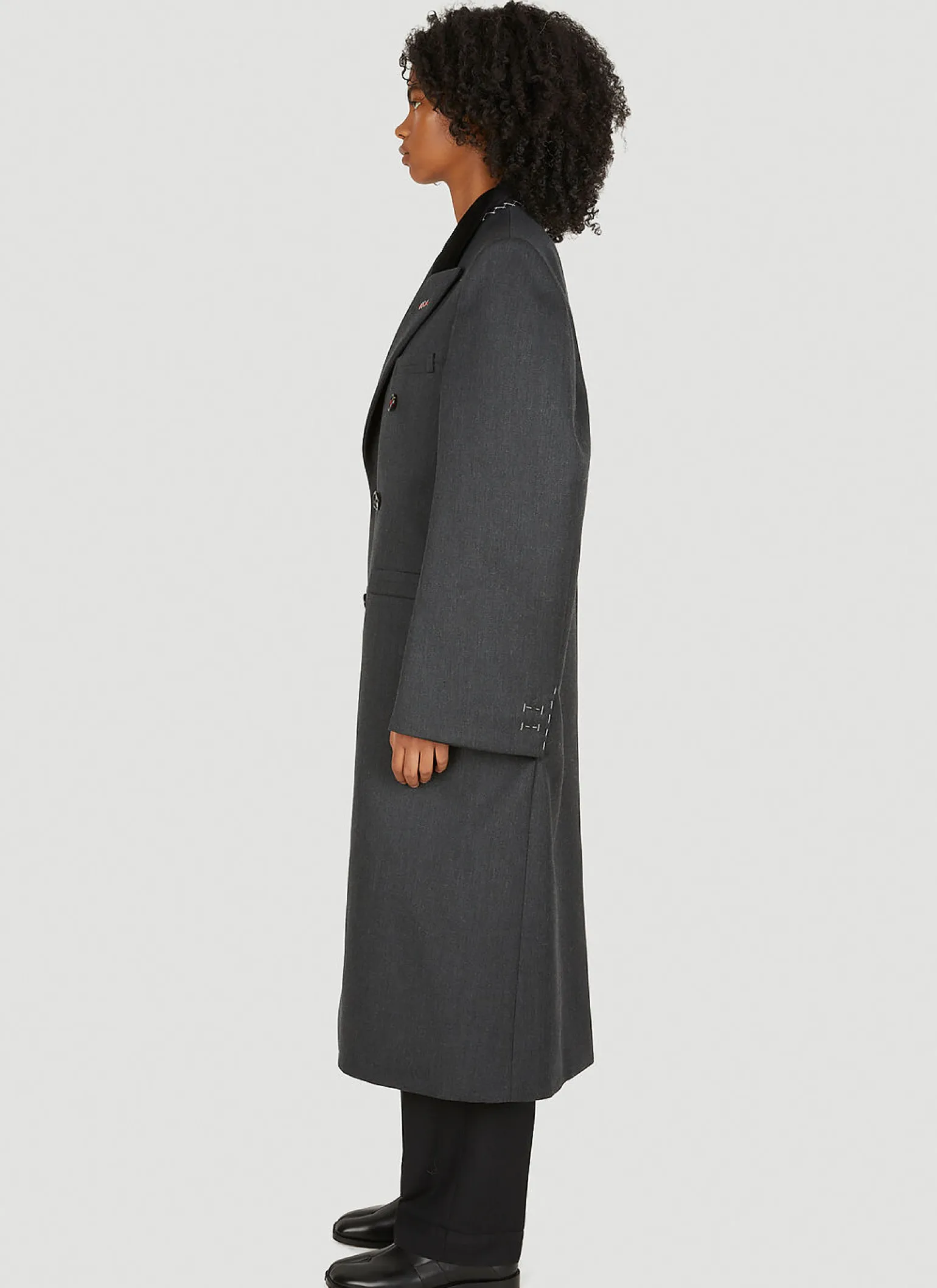 Cape Double Breasted Coat