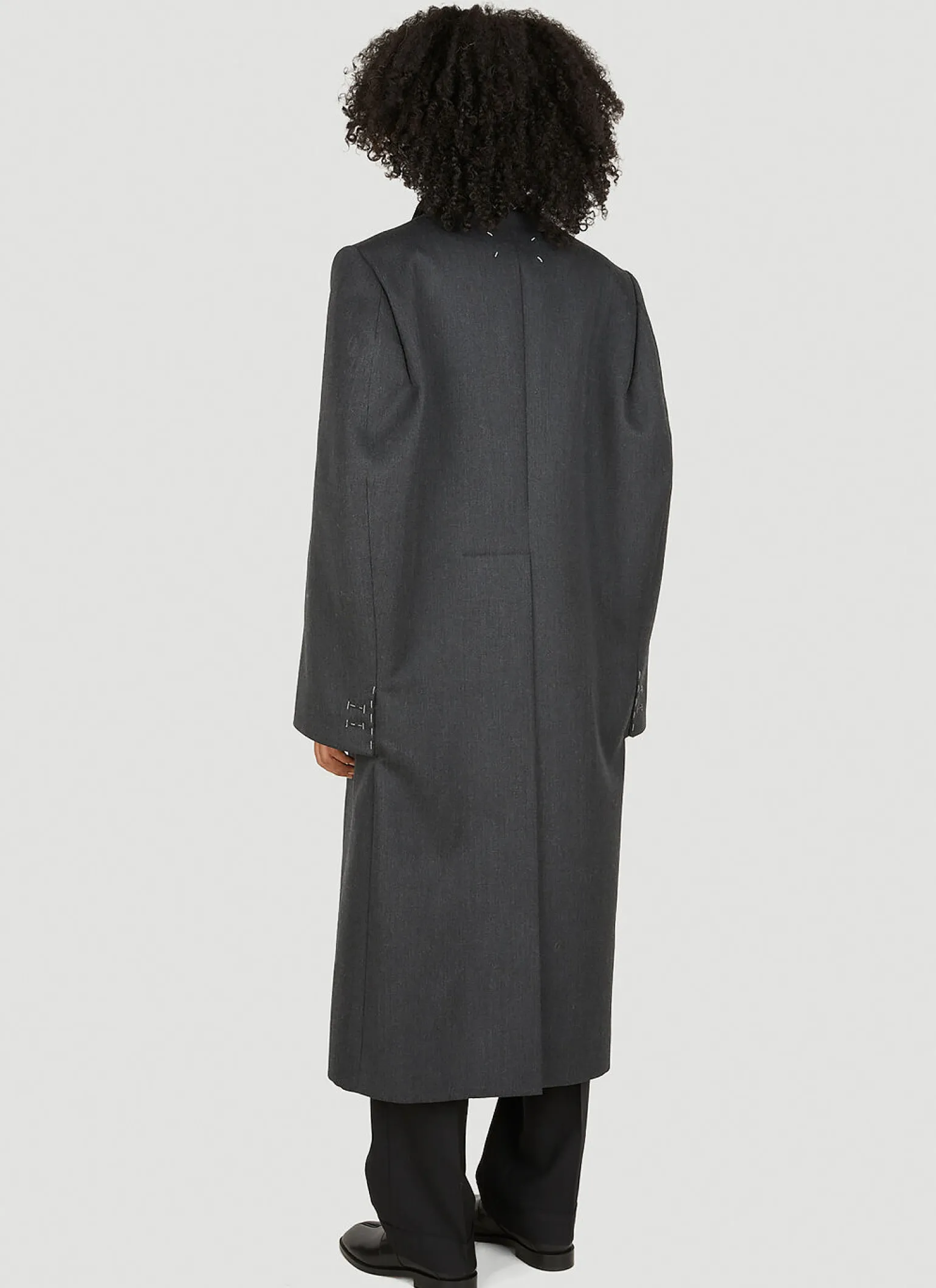 Cape Double Breasted Coat