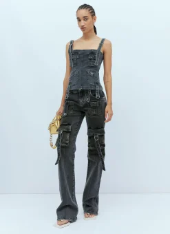 Cargo Denim Top
