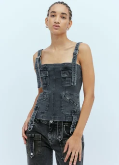 Cargo Denim Top