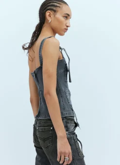 Cargo Denim Top