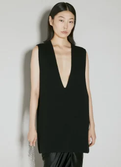 Cashmere Knit Vest