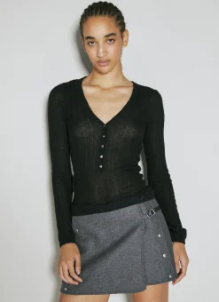 Cashmere Long-Sleeve Top