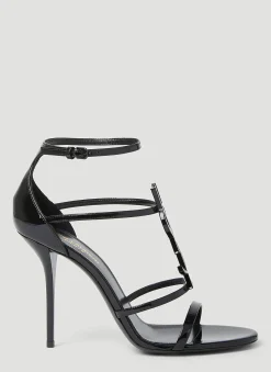 Cassandra Logo Plaque Sandals