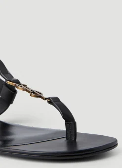 Cassandra Logo Sandals