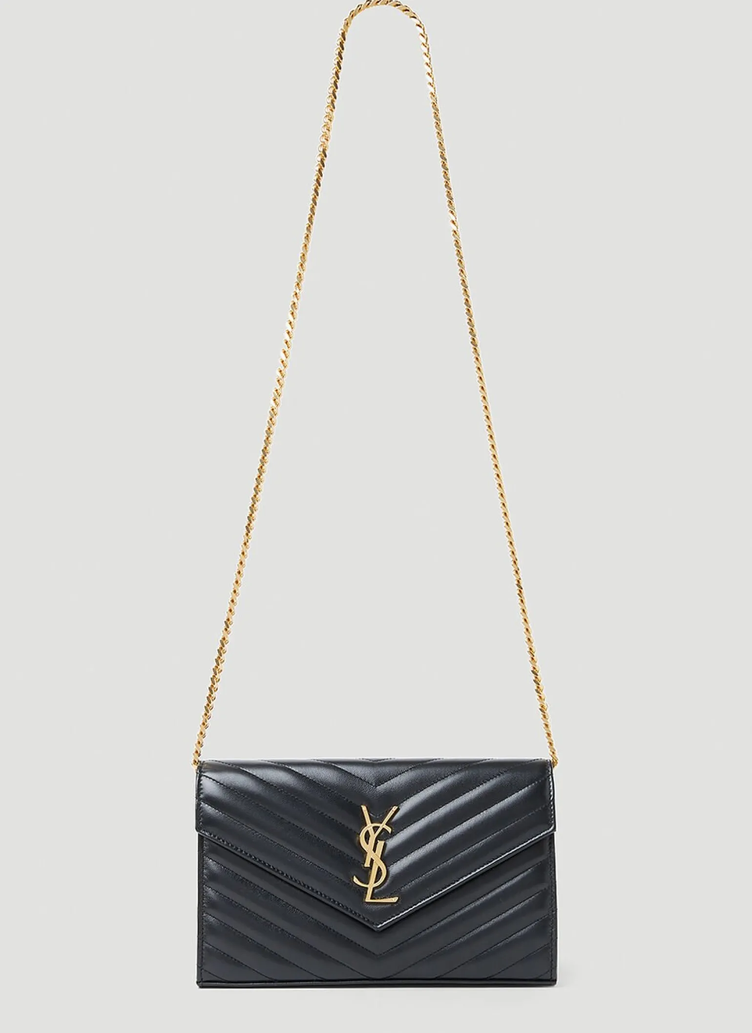 Cassandre Matelasse Chain Leather Wallet