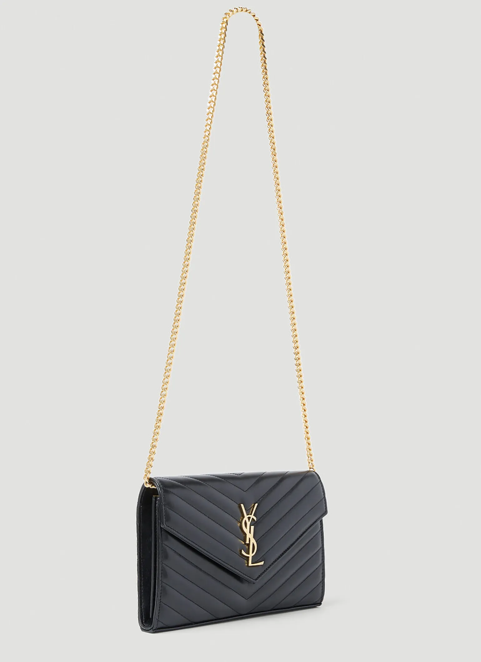 Cassandre Matelasse Chain Leather Wallet