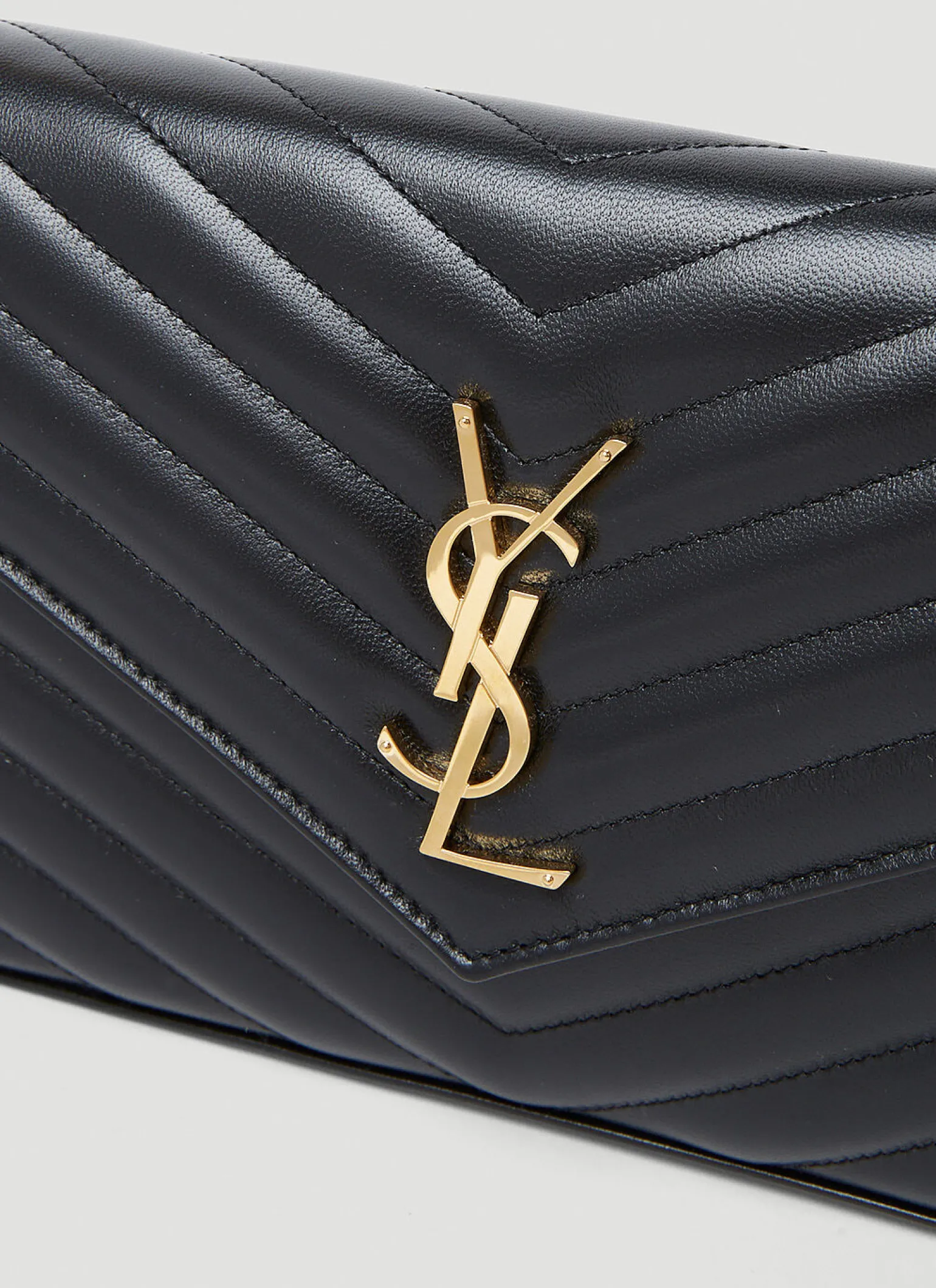 Cassandre Matelasse Chain Leather Wallet