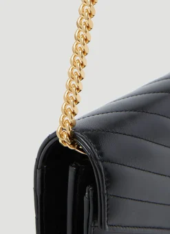 Cassandre Matelasse Chain Leather Wallet