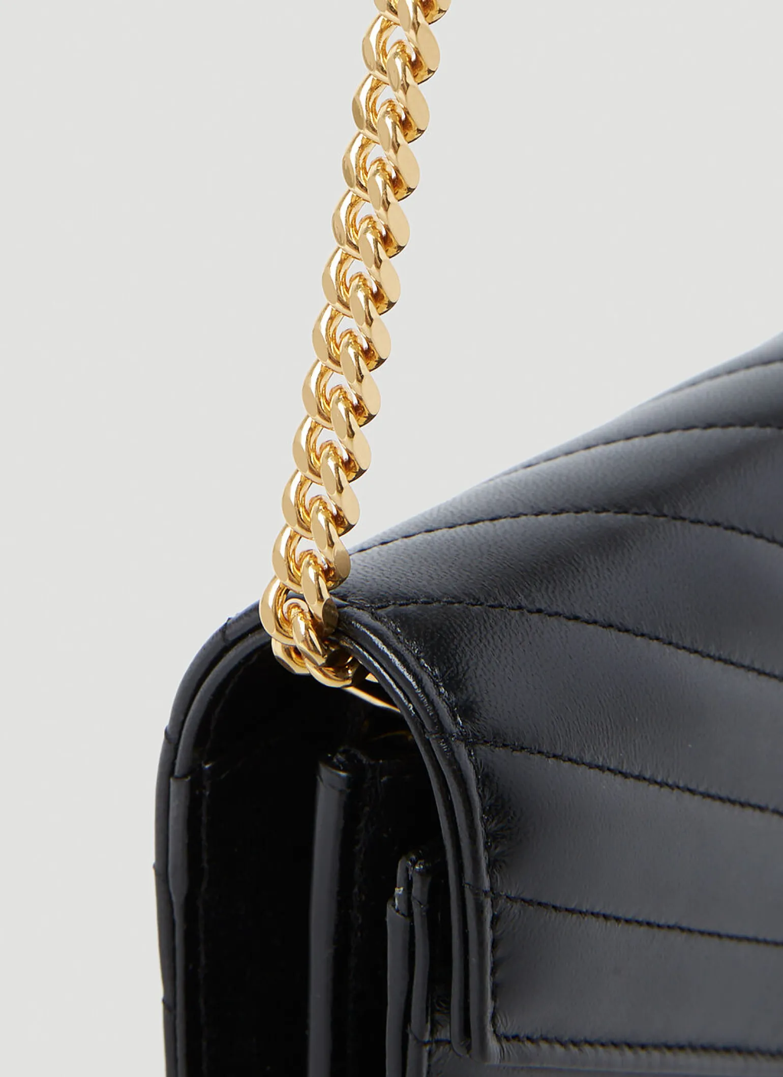Cassandre Matelasse Chain Leather Wallet