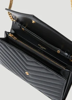 Cassandre Matelasse Chain Leather Wallet